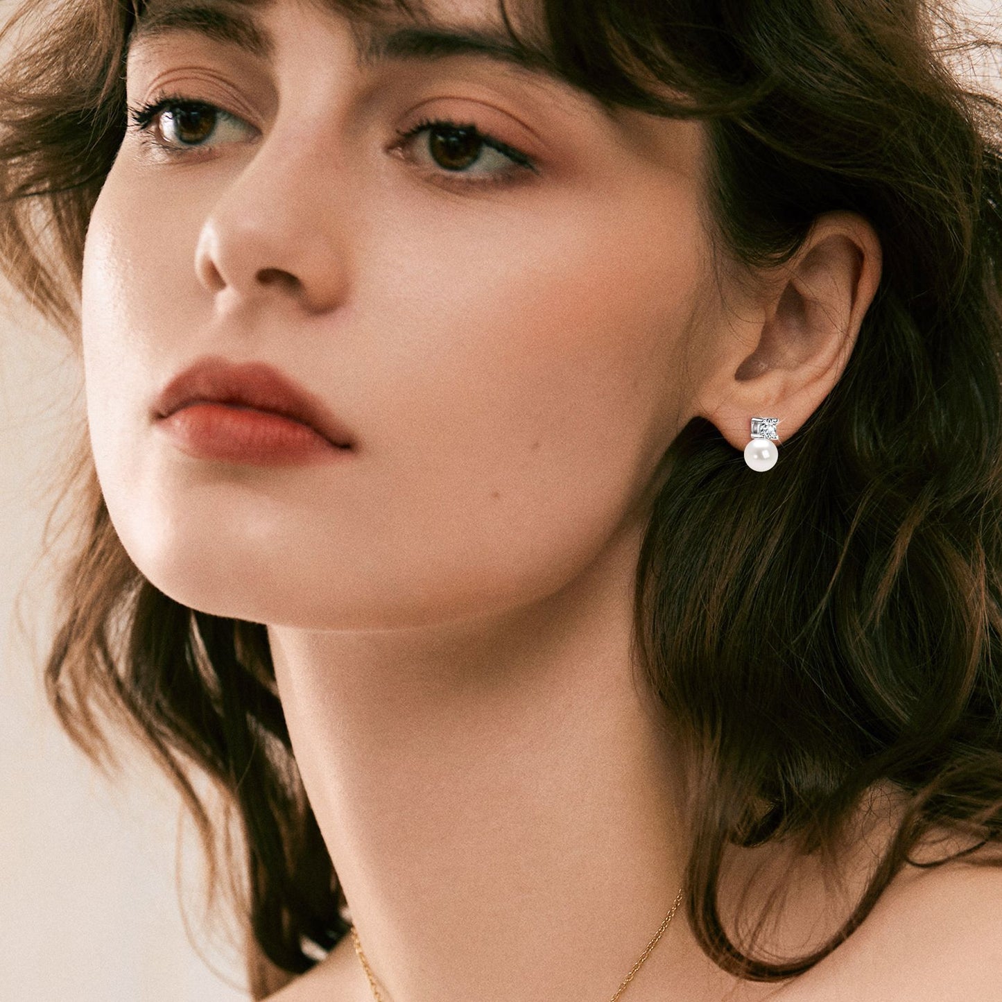 The Clover Pearl Drop Earrings