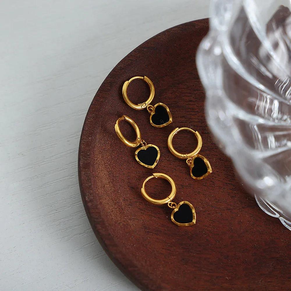 The Infinite Heart Drop Earrings