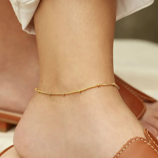 The Whispering Beads Anklet