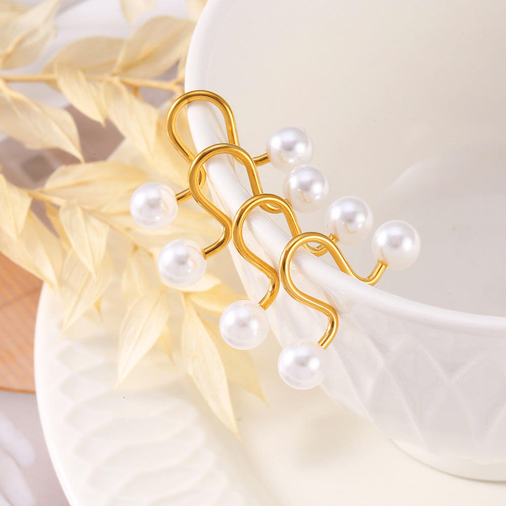 The Serpentine Pearl Earrings