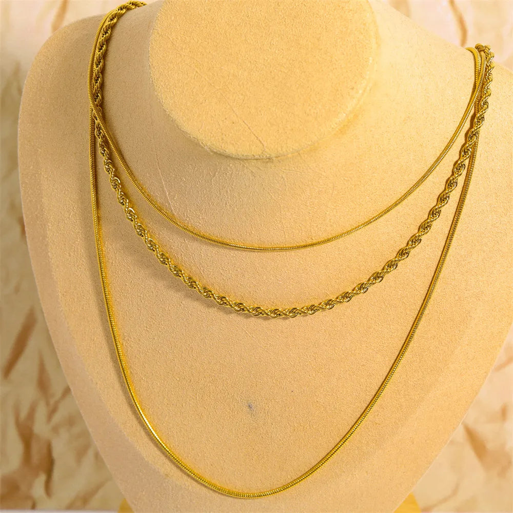 The Trinity Luxe Necklace