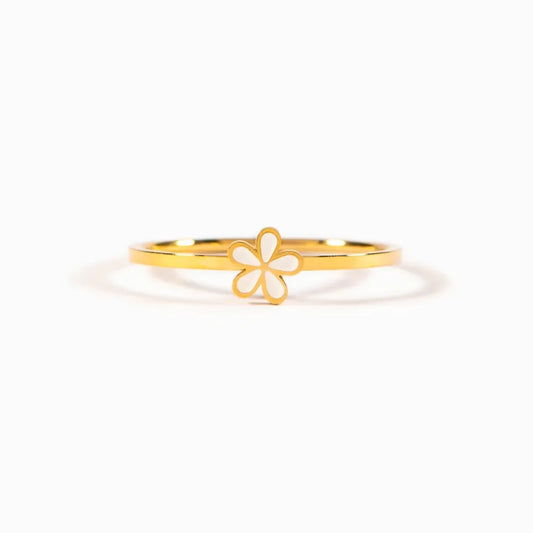The Flora Enamel Ring