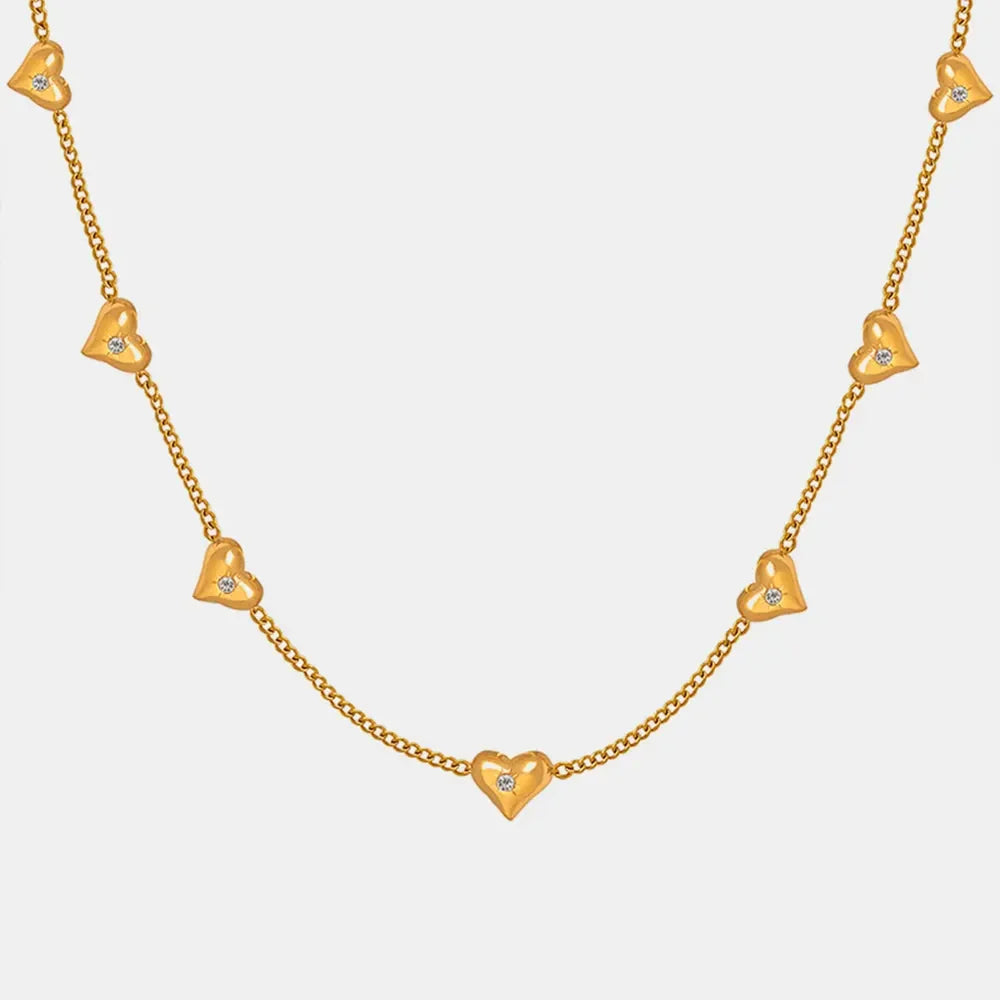 The Zircon Heart Necklace