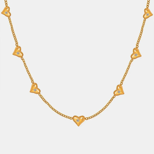 The Zircon Heart Necklace