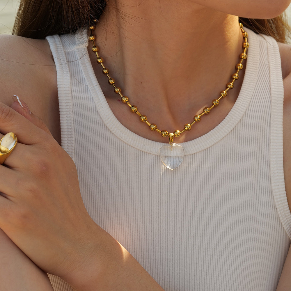 The Aura Heart Necklace