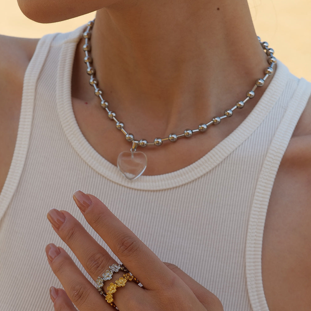 The Aura Heart Necklace