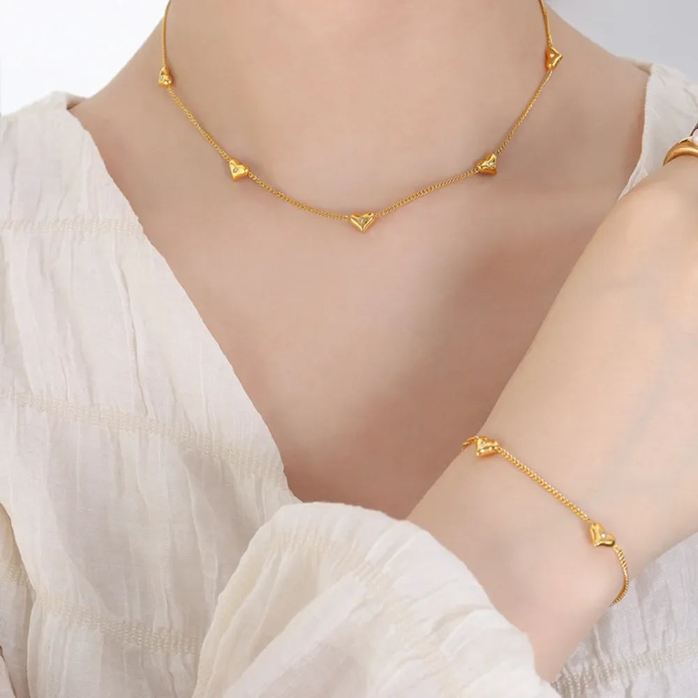 The Zircon Heart Necklace
