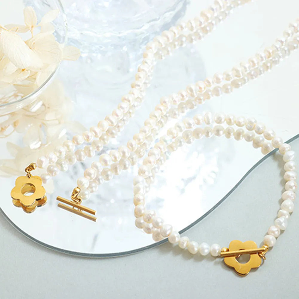 The Flourish Pearl Bracelet