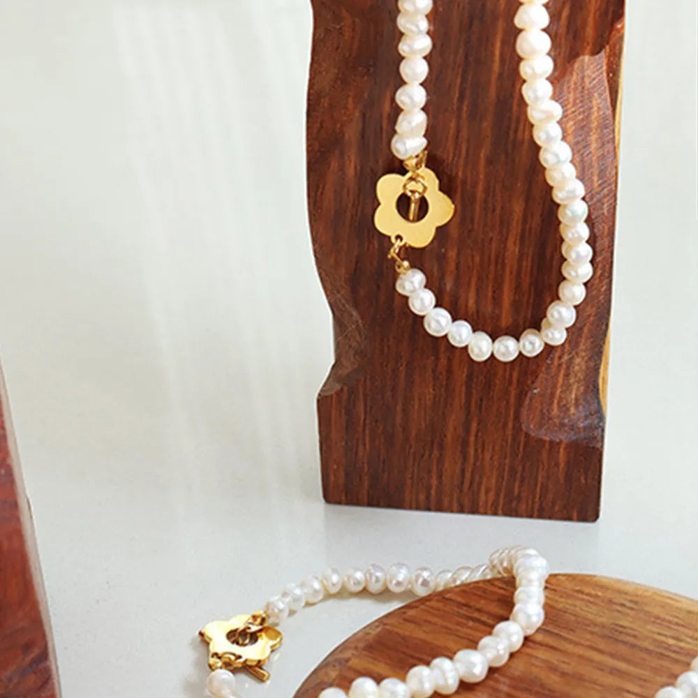 The Flourish Pearl Bracelet
