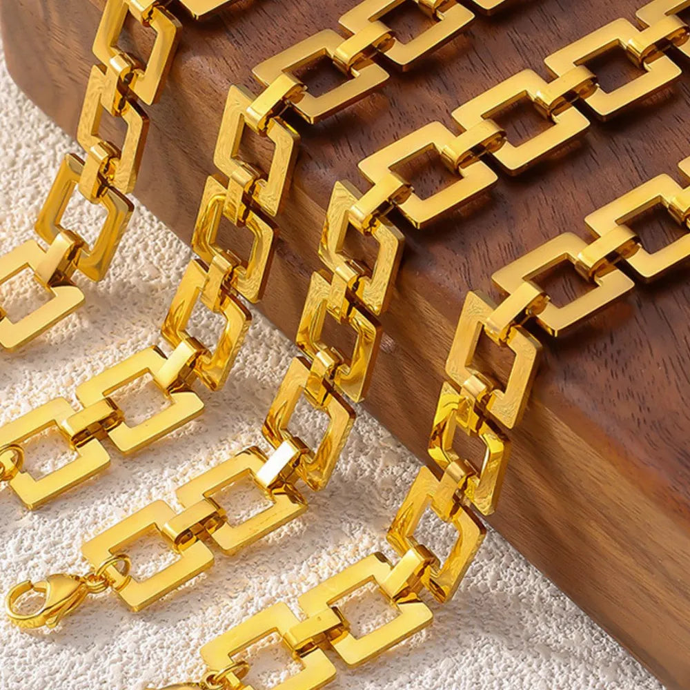 The Geometrica Chain Bracelet