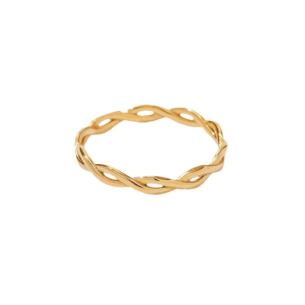 The Infinity Twist Ring