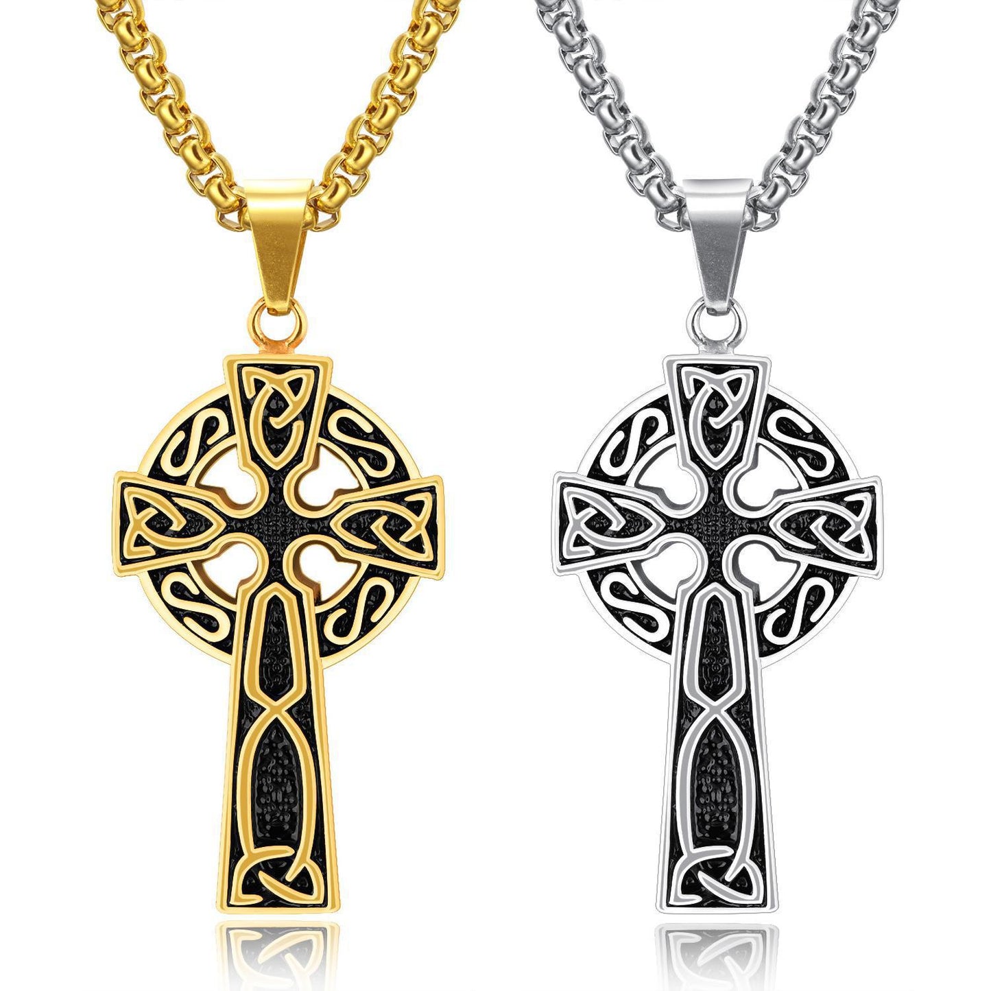 The Celtic Knot Cross Necklace