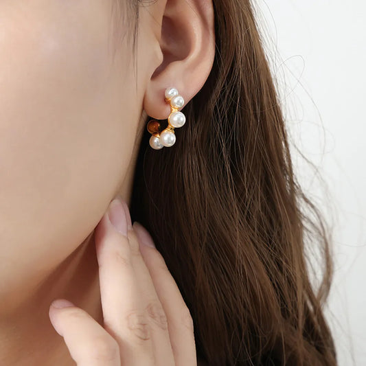 The Whispering Ripple Earrings