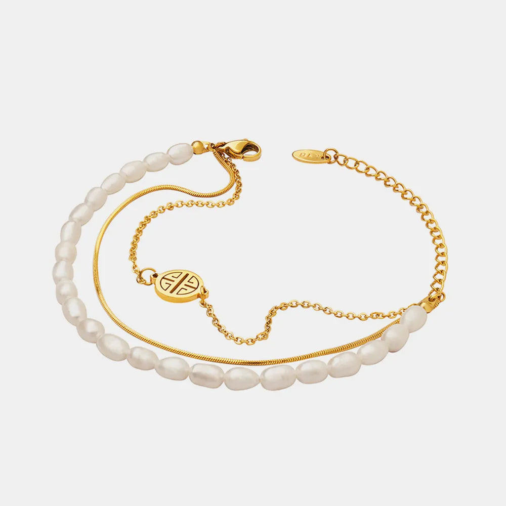 The Cascade Pearl Bracelet
