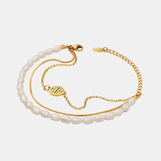 The Cascade Pearl Bracelet