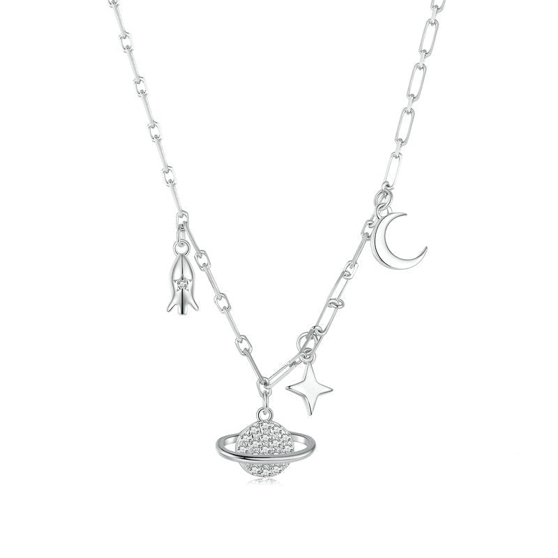 The Cosmic Drift Necklace