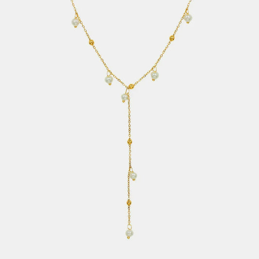 The Luminous Pearl Drop Necklace