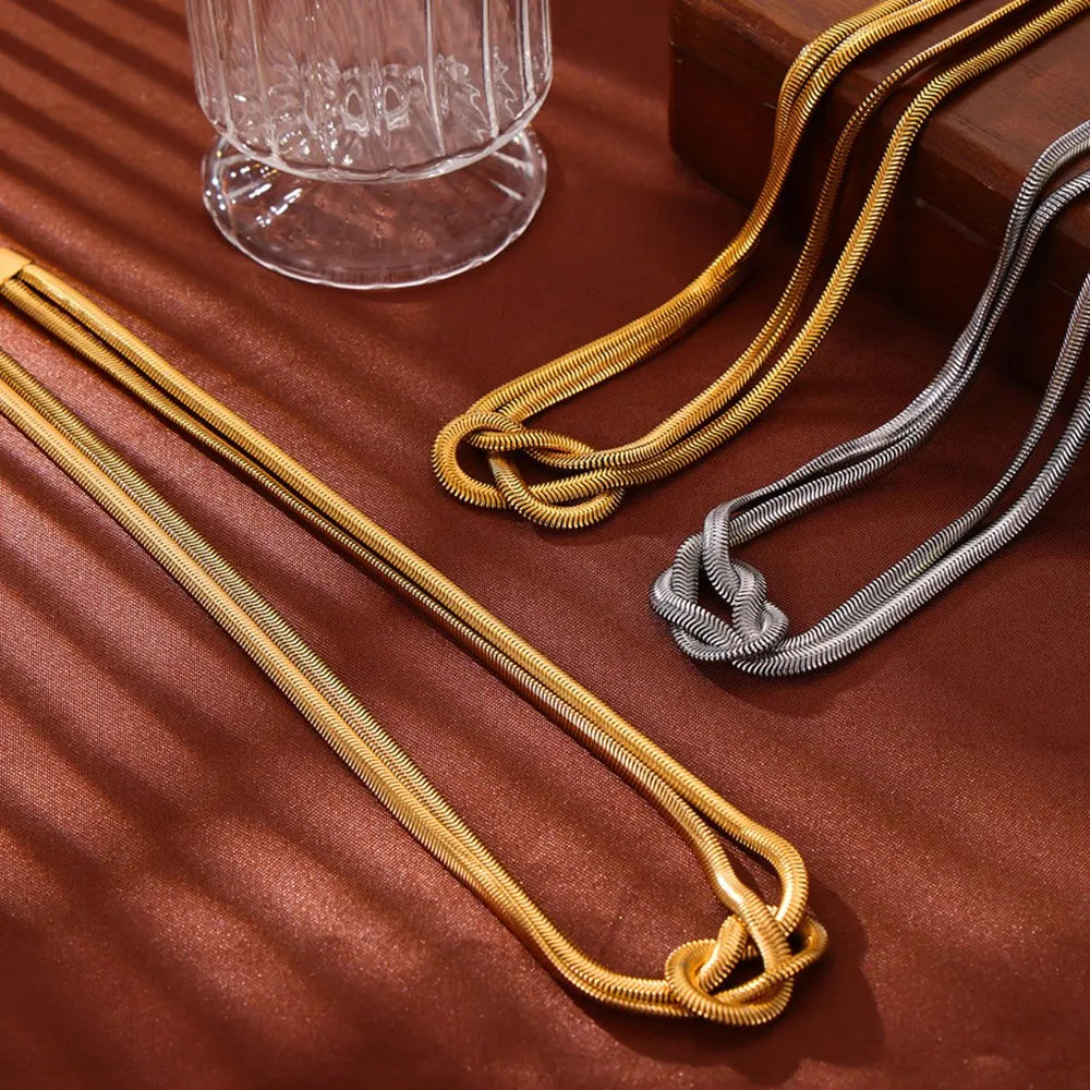 The Boundless Knot Necklace