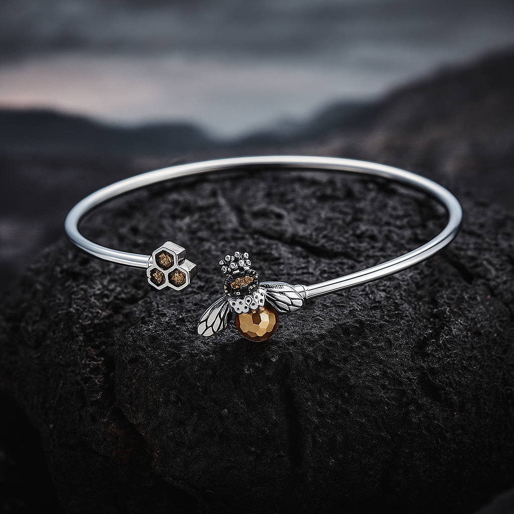 The Queen Bee Bangle Bracelet