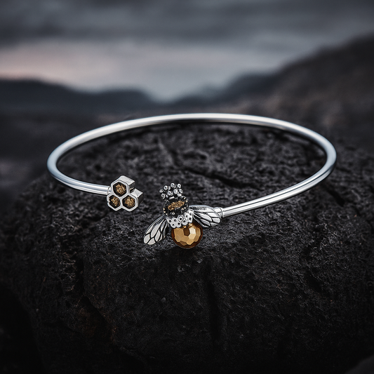 The Queen Bee Bangle Bracelet
