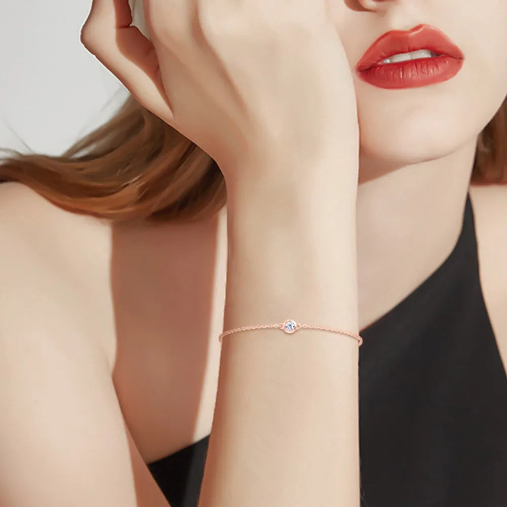 The Lumina Moissanite Bracelet