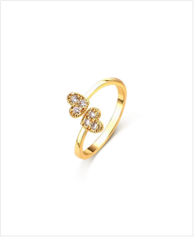 The Carina Heart Ring