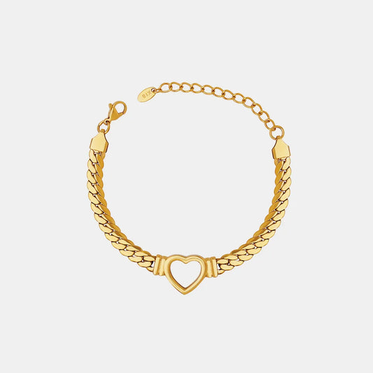 The Heartfelt Chain Bracelet