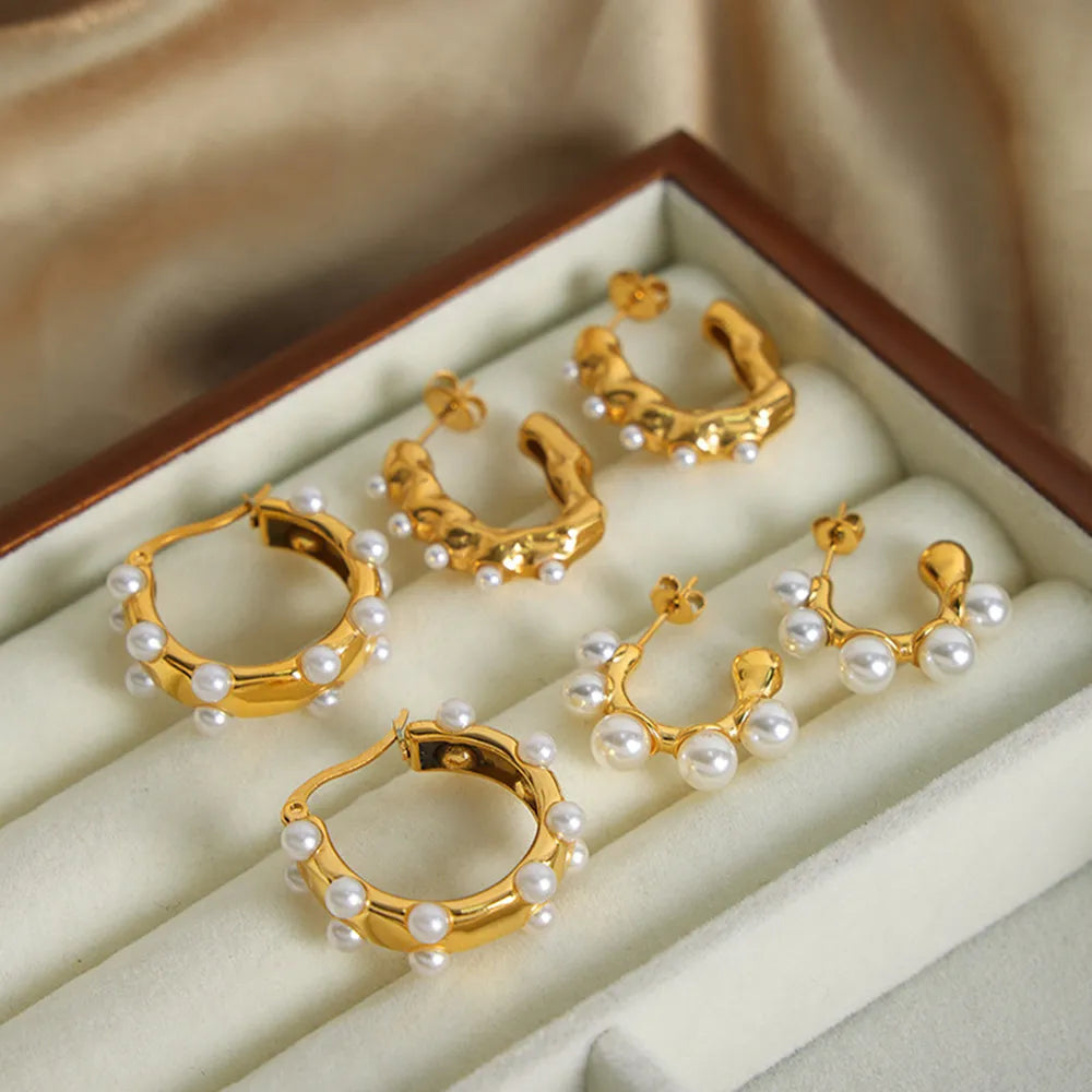 The Whispering Ripple Earrings