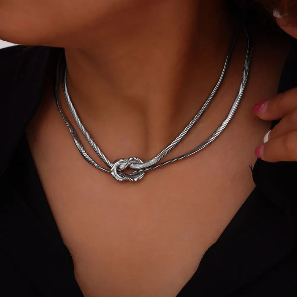 The Boundless Knot Necklace