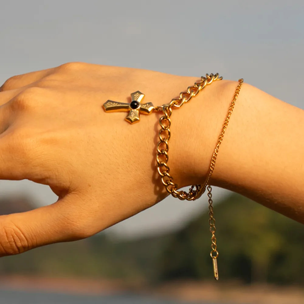 The Valiant Cross Bracelet