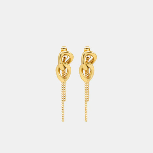 The Interlink Chain Earrings