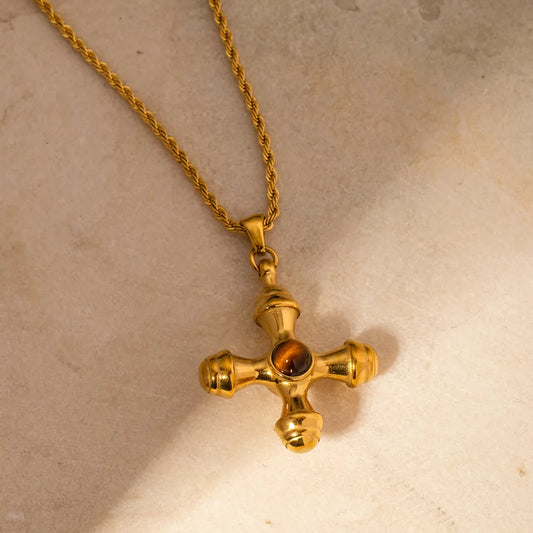 The Aurelius Cross Necklace