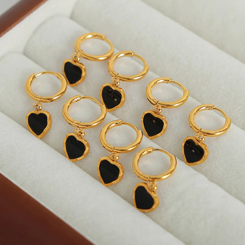 The Infinite Heart Drop Earrings
