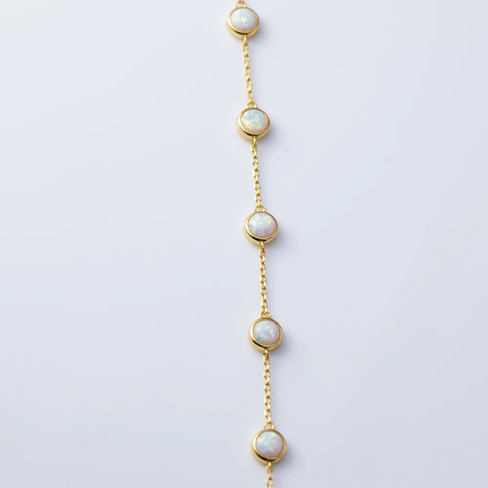 The Celestial Seven Opal Bracelet