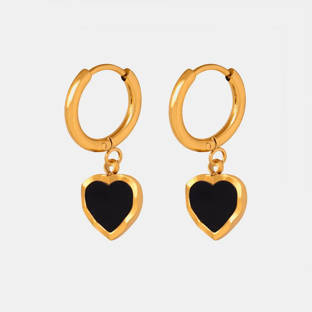 The Infinite Heart Drop Earrings