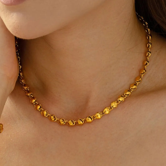 The Aurora Sphere Chain Necklace