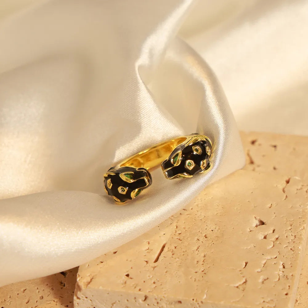 The Noir Panther Ring