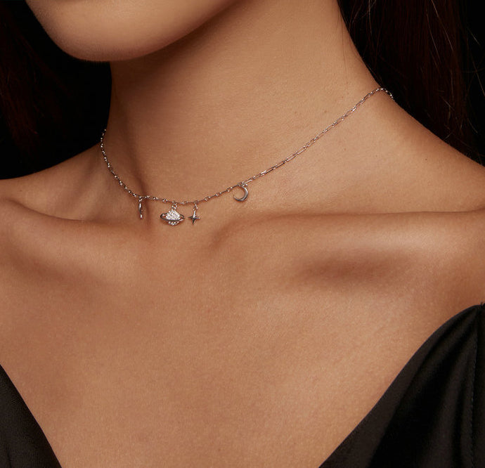 The Cosmic Drift Necklace