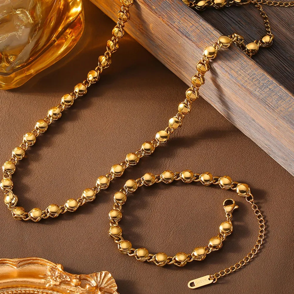 The Aurora Sphere Chain Necklace
