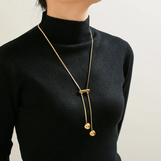 The Whispering Bead Necklace